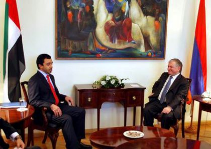 Sheikh Abdullah visits Armenia as part of his European tour
