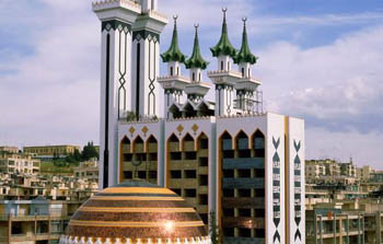 RAHMAN MOSQUE IN SEBIL AREA IN ALEPPO NEAR THE GOVERNORATE PALACE