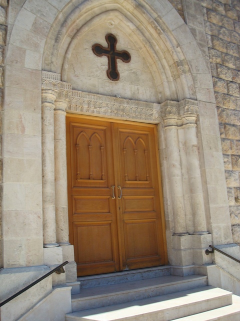 Church's main door