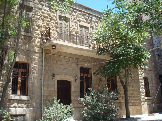 Church in the location of former Miss Buel's dispensary