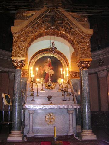 Inside the Saint Gregory the Illuminator Church