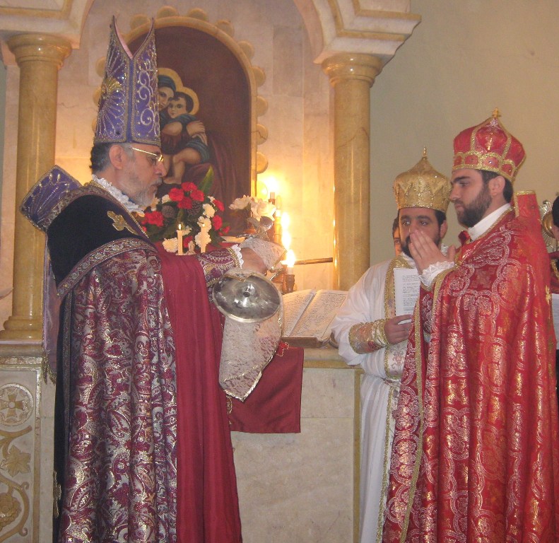 The ordinance of Father Karekin Bedourian in Kessab