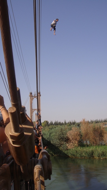 Syrian Boys Jumping into the Euphrates River (photo: Joseph Vartanian)