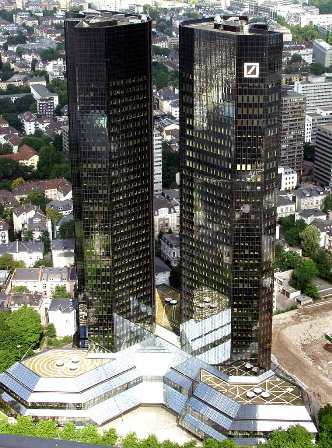 Deutsche Bank Headquarters in Frankfurt