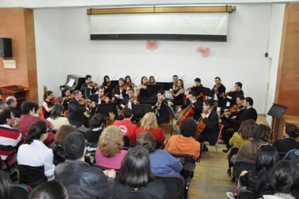 Gomidas Chamber Orchestra of Aleppo performs in Armenia 