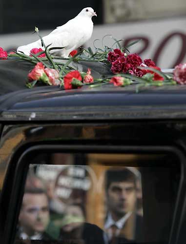 From the funeral of slain journalist Hrant Dink