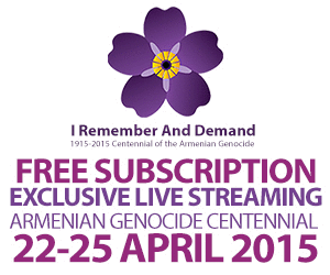 Armenian Genocide Centennial live steaming from Yerevan on iAN TV