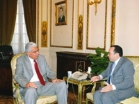 Ambassador Karapetian and Egyptian Prime Minister
