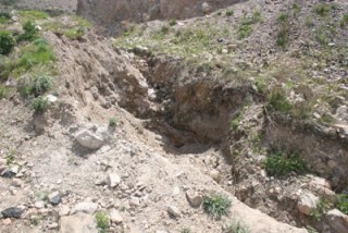 Ditch where the body of Nazareth Berberian was found