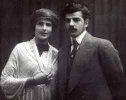 Roupen Sevag and wife Yani