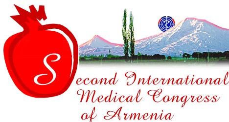 2nd International Medical Congress of Armenia - Website banner