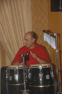 The drummer 